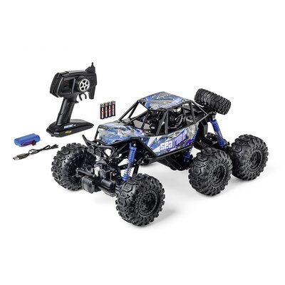 Carson Modellsport Sea Crawler 6x6 1:10 RC modellautó Elektro Monstertruck 6 WD RtR 2,4 GHz