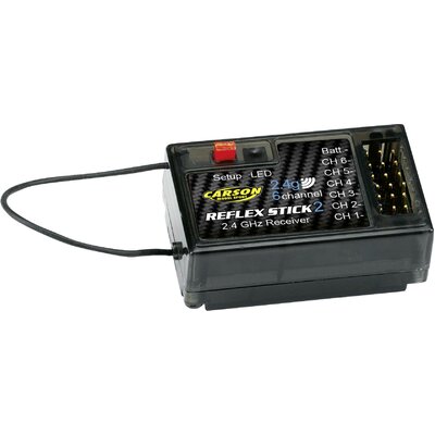 Carson Modellsport Reflex Stick 2 6 csatornás vevő 2,4 GHz Dugaszoló rendszer Graupner / JR