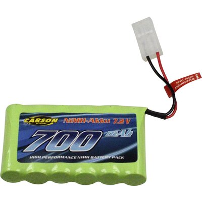 Carson Modellsport Akkucsomag, NiMH 7.2 V 700 mAh Tamiya dugó