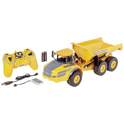 Carson Modellsport 907669 1:20 Muldenkipper Volvo A40G 100% RTR 1:20 Elektro RC kezdő funkcionális modell 100% RtR