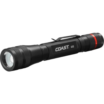 Coast G32 LED Kézilámpa Övcsíptetővel Elemekről üzemeltetett 355 lm 65 g