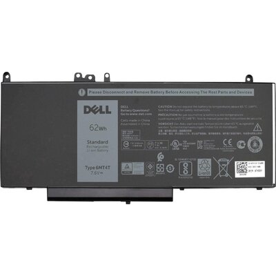 Dell Notebook akku 6MT4T 7.6 V 8100 mAh Dell