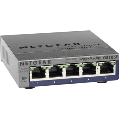 Hálózati switch 5 port 1 GBit/s, NETGEAR GS105E-200PES