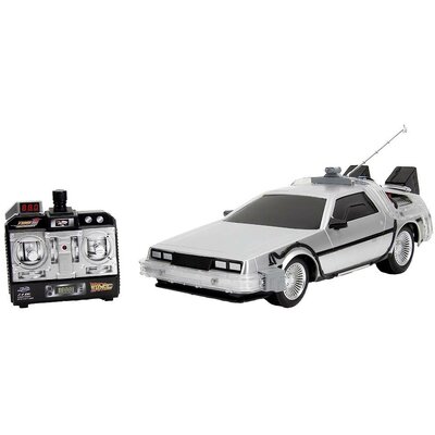 JADA TOYS 253256004 Back to the Future Time Machine 1:16 RC modellautó Elektro Versenyautó