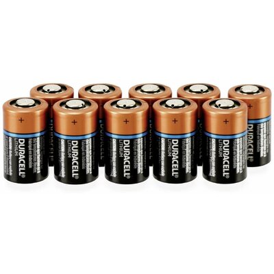 CR 2 fotóelem, lítium, 3V, 10 db, Duracell Ultra EL1CR2, KCR2, RLCR2, DLCR2, DLCR2B, DR2R, RLCR2‑L, 5046LC, CR17355