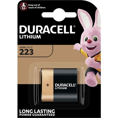 Duracell 2CRP2 CR-P 2 Fotóelem Lítium 1400 mAh 6 V 1 db