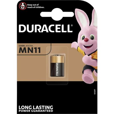 Duracell MN11 Speciális elem 11 A Alkáli mangán 6 V 38 1 db