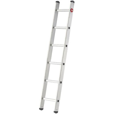 Hailo ProfiStep® uno 7106-007 Alumínium Támasztólétra Munkamagasság (max.): 2.7 m Ezüst 2.8 kg