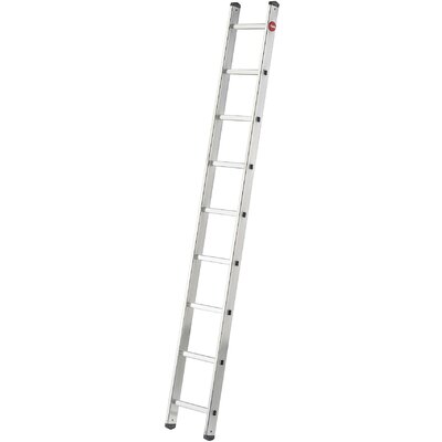 Hailo ProfiStep® uno 7109-007 Alumínium Támasztólétra Munkamagasság (max.): 3.5 m Ezüst 4.2 kg