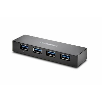 Kensington UH4000C 4 Port Hub 4 port USB 3.0 hub Fekete