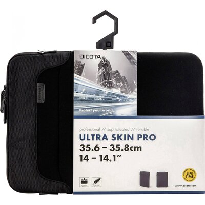 Dicota Notebook tasak Ultra Skin PRO 14-14.1 Alkalmas: Max.: 35,8 cm (14,1) Fekete