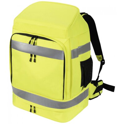 Dicota Warnschutz Notebook hátizsák Hi-Vis 65 Liter Sárga