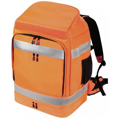 Dicota Warnschutz Notebook hátizsák Hi-Vis 65 Liter Narancs