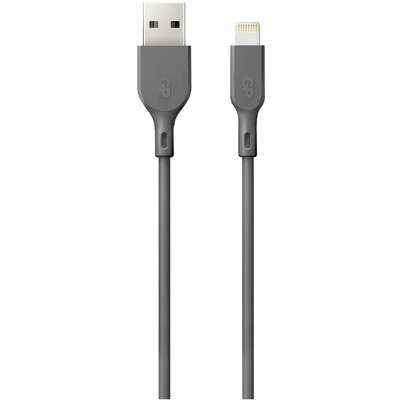 GP USB töltőkábel USB 2.0 USB-A dugó, Apple Lightning dugó 1.00 m Szürke GPCBCl1NGYUSB160