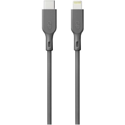 GP USB töltőkábel USB 2.0 USB-C® dugó, Apple Lightning dugó 1.00 m Szürke GPCBCL1PGYUSB221