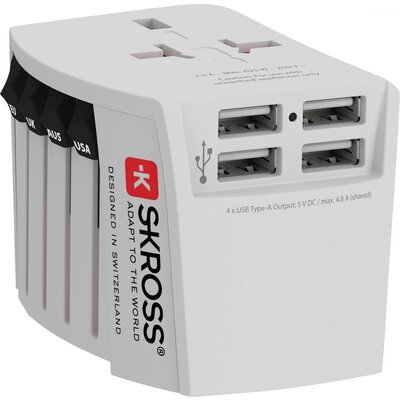 Skross 1302961 Úti adapter MUV USB (4xA)