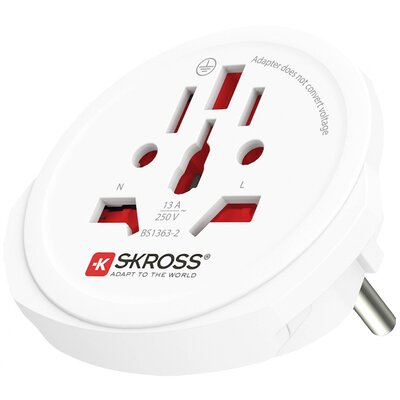 Skross 1.500211-1 Úti adapter CA W to EU (BULK)