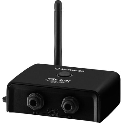 Monacor WSA-20BT Bluetooth zene vevő Bluetooth verzió: 4.0 10 m