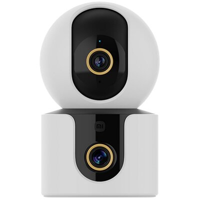 XIAOMI BHR8755EU XIAOMI Smart Camera C500 DUAL beltéri biztonsági kamera (360°-os, mikrofon, éjjellátó, mozgásérzékelés, 1440p) FEHÉR