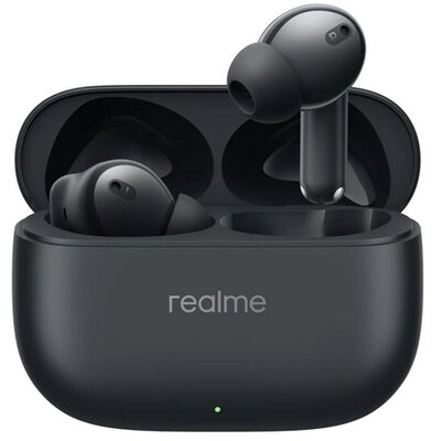 REALME RMA2303 REALME BUDS T310 bluetooth fülhallgató SZTEREO (v5.4, TWS, mikrofon, aktív zajszűrő, IP55 + töltőtok) FEKETE