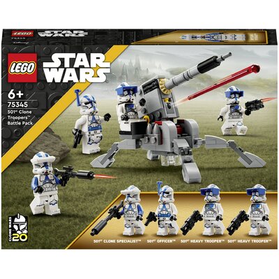 LEGO® STAR WARS™ 75345 501. Clone Troopers™ csatacsomag