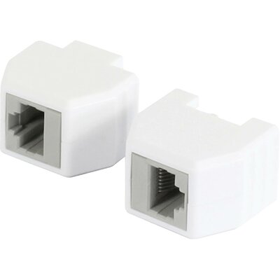 Allnet ALL-RJ45-Magnet_50er 201008 Dugó, egyenes Fehér 50 db