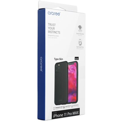 ARAREE Typoskin case for IPHONE 11 Pro Max black