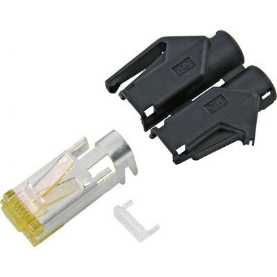 Dugó, egyenes RJ45C6A-GN Zöld Hirose Electronic Tartalom: 1 db