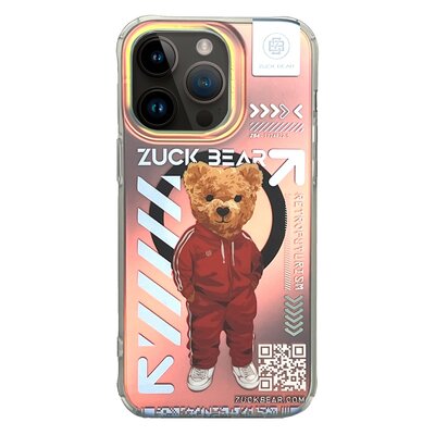 ZUCK BEAR tok NEW YORK NEVER SLEEPS MAG kompatibilis a MagSafe készülékkel az IPHONE 15 Pro brooklyn baller