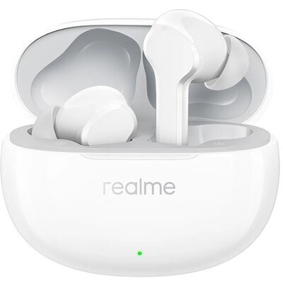 REALME RLMRMA2306WH REALME BUDS T110 bluetooth fülhallgató SZTEREO (v5.4, TWS, mikrofon, aktív zajszűrő, IP55 + töltőtok) FEHÉR