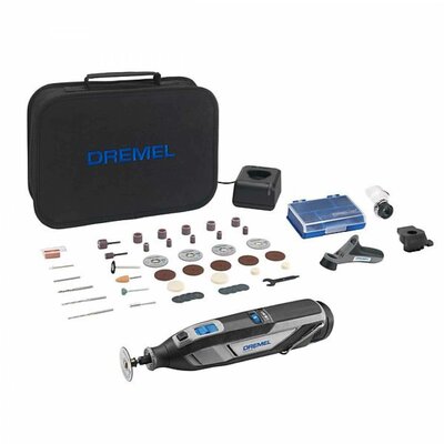 Dremel 8240-3/45 F0138240JF Akkus többfunkciós szerszám akkuval, Töltővel, Tartozékokkal 12 V 2.0 Ah Vele szállított akkuk száma 1