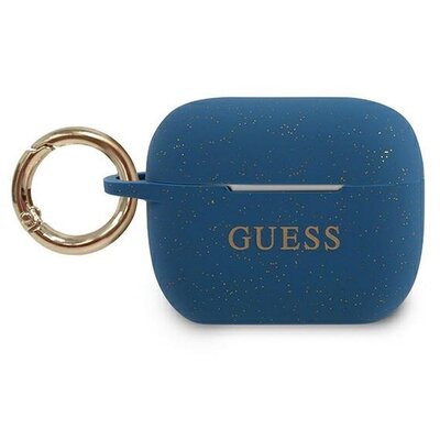 GUESS tok APPLE AirPods Pro GUACAPSILGLBL (Silicone Glitter) blue