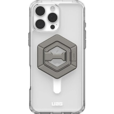 UAG Urban Armor Gear tok PLYO kompatibilis MagSafe és mágneses gyűrű állvány IPHONE 16 Pro Max jégfehér / titánium