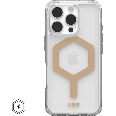 UAG Urban Armor Gear tok PLYO kompatibilis MagSafe az IPHONE 16 Pro-hoz jég / arany