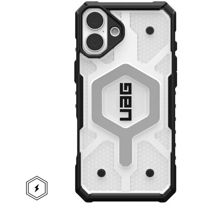 UAG Urban Armor Gear tok PATHFINDER CLEAR kompatibilis a MagSafe készülékkel az IPHONE 16 Plus jég