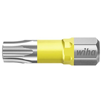 Wiha 41591 Torx bit T 10 Molibdén-vanádium-acél Edzett 5 db