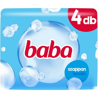 Baba Lanolinos szappan 4x90g