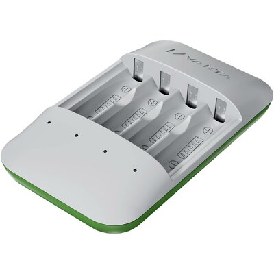 Varta Eco Charger Pro Hengeres akku töltő NiMH Mikro (AAA), Ceruza (AA)