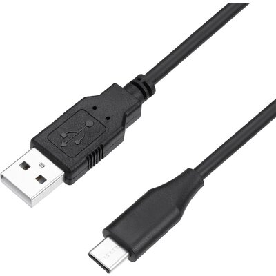 Perixx USB kábel USB 2.0 USB-A dugó, USB-C® dugó 1 m Fekete 11796