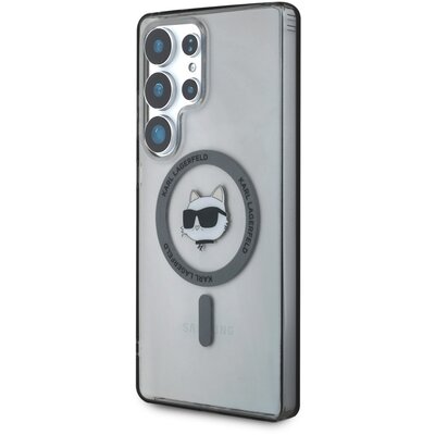 KARL LAGERFELD tok SAMSUNG S25 Ultra KLHMS25LHLSCHK (Magnetic IML Metal Choupette Head) black