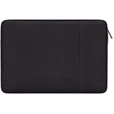 DEVIA JUSTYLE tok fekvő, textil LAPTOP/NOTEBOOK/TABLET (univerzális, vízálló, 13,3" méret) FEKETE