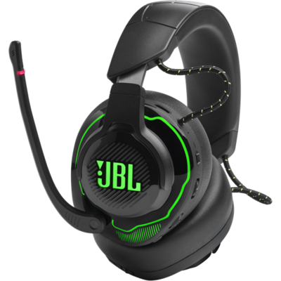 JBL Quantum X 910 WL vezeték nélküli fekete-zöld gamer headset