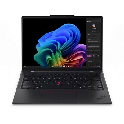 Lenovo Thinkpad T14s G6 14"WUXGA Touch/Snapdragon X Elite X1E/32GB/1TB/Int.VGA/Win11 Pro/fekete laptop