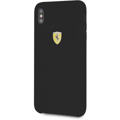 Ferrari SF iPhone XS MAX fekete szilikon hátlap