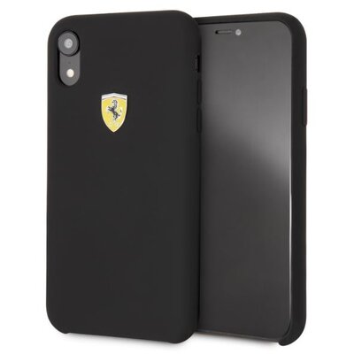 Ferrari SF iPhone XR fekete szilikon hátlap