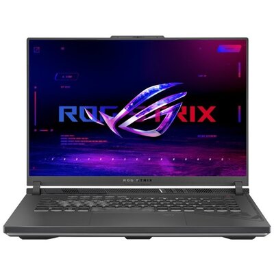 Asus ROG Strix G16 G614JI-N4133W 16"WQXGA/Intel Core i7-13650HX/16GB/512GB/RTX 4070 8GB/Win11/szürke laptop