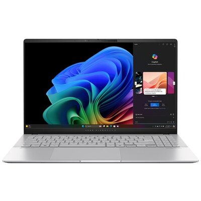 ASUS Vivobook S15 S5507QA-MA001W 15,6"2,8K/Snapdragon X Elite 12 Mag/32GB/1TB/Int.VGA/Win11/ezüst laptop