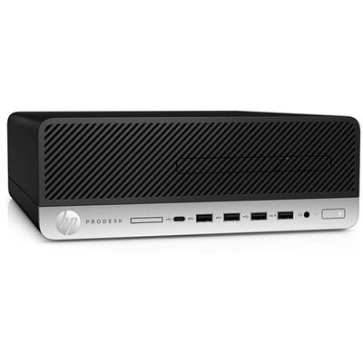 HP ProDesk 600 G3 SFF/i5-6600/8GB/256GB SSD/Win Pro COA/fekete asztali számítógép (Használt A+,felújított)