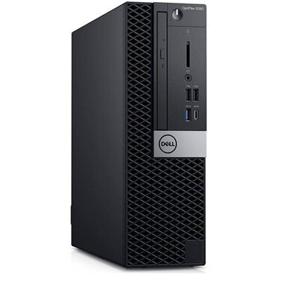 Dell Optiplex 5060 SFF/i5-8500/16GB/512GB SSD/Win Pro COA/fekete asztali számítógép (Használt A+,felújított)