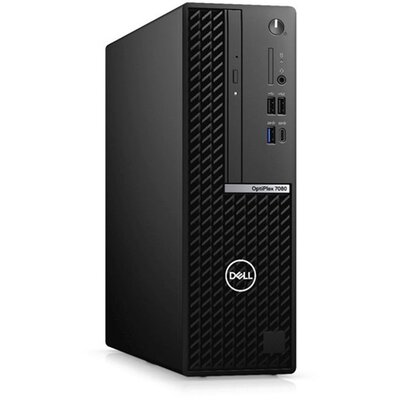 Dell Optiplex 7080 SFF/i5-10500/16GB/512GB SSD/Win Pro COA/fekete asztali számítógép (Használt A+,felújított)